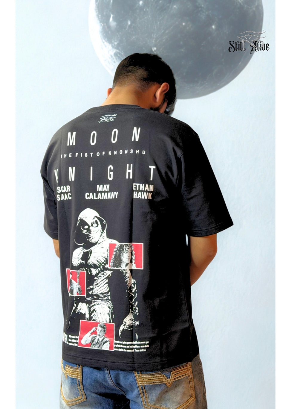 MOON NIGHT OVERSIZED T-SHIRT