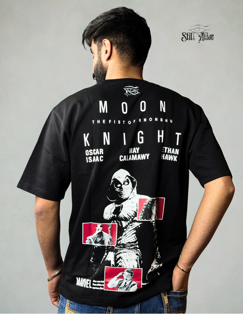 MOON NIGHT OVERSIZED T-SHIRT